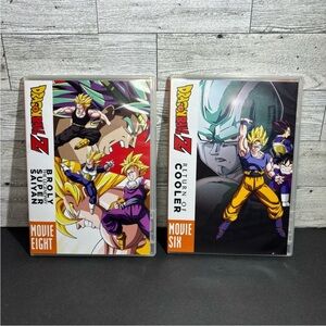 Movie Eight & Movie Six DVD Set - Yellow, Purple, Black Covers